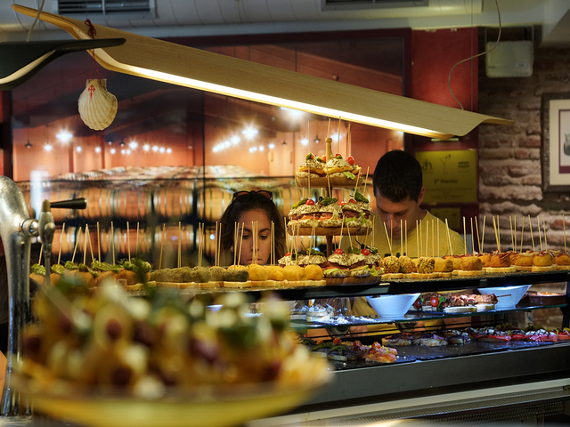 Pinchos na Calle Laurel